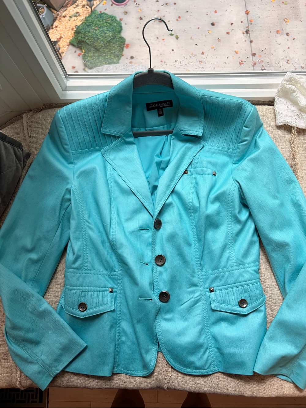 Conrad c aqua  Tailored Women's Blazer Jacket